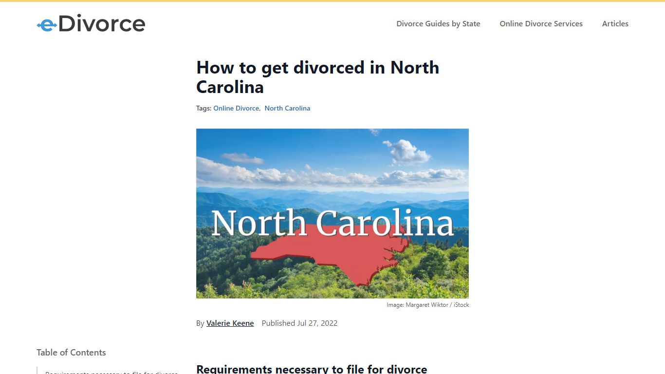 North Carolina Divorce How-to Guide - eDivorce